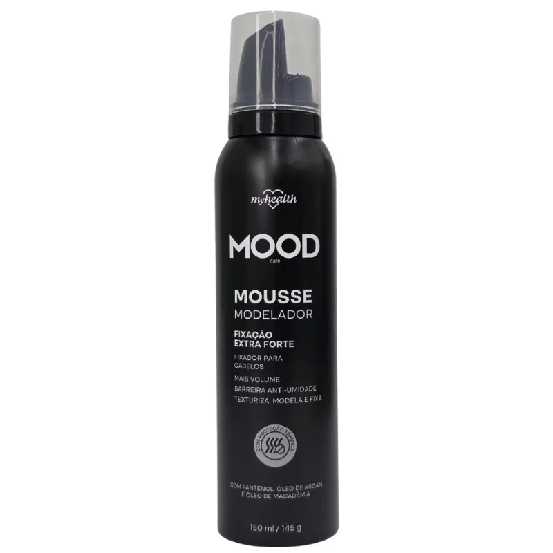 Mousse Modelador Extra Forte Mood Care My Health 150ml / 145g
