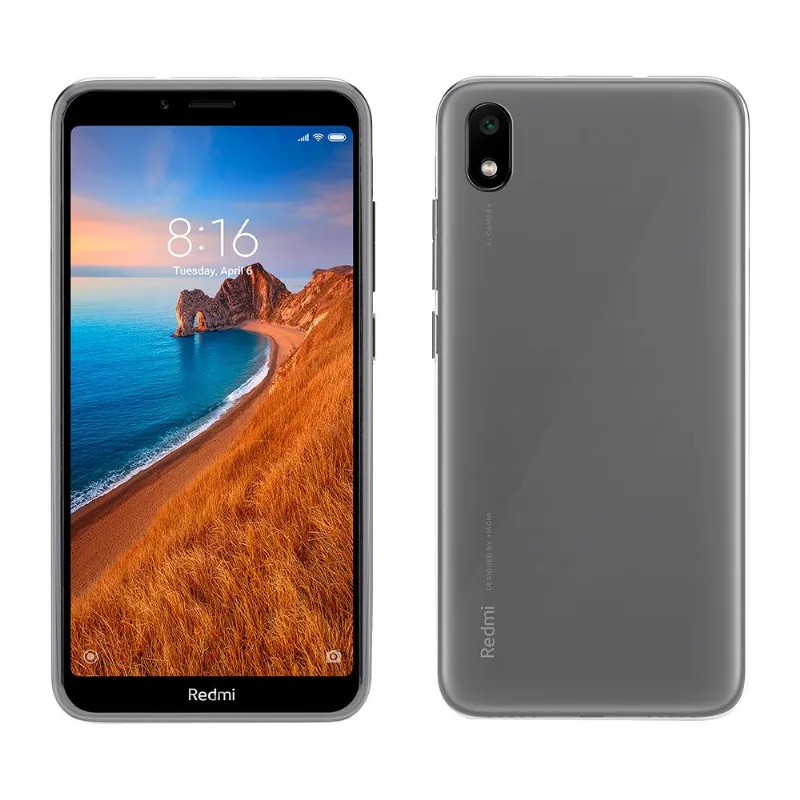 Capa Protetora Smartphone Xiaomi Redmi 7A, Transparente