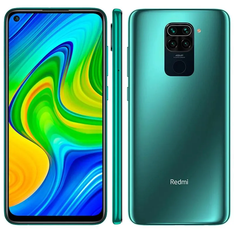 Smartphone Redmi Note 9 Verde 128GB Tela de 6.53 Polegadas 4GB RAM Xiaomi Verde