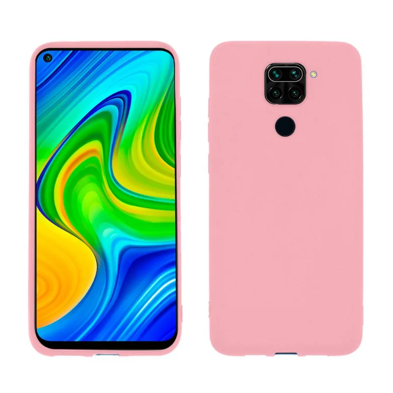 Capa Protetora Smartphone Xiaomi Redmi Note 9, Rosa