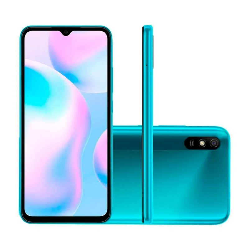 Smartphone Xiaomi Redmi 9A 32GB 2GB RAM Tela 6.53" Câmera Traseira 13MP Frontal de 5MP Bateria 5000mAh Verde