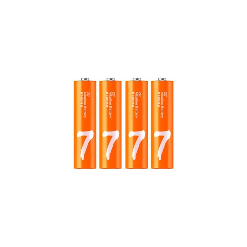 Pilha Alcalina AAA ZI7 Xiaomi com 4 unidades, Laranja (XM546LAR)