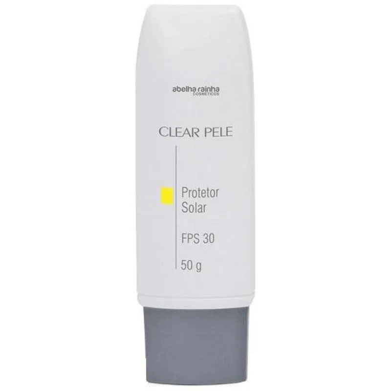 Protetor Solar Fps 30 Clear Pele Abelha Rainha 50g