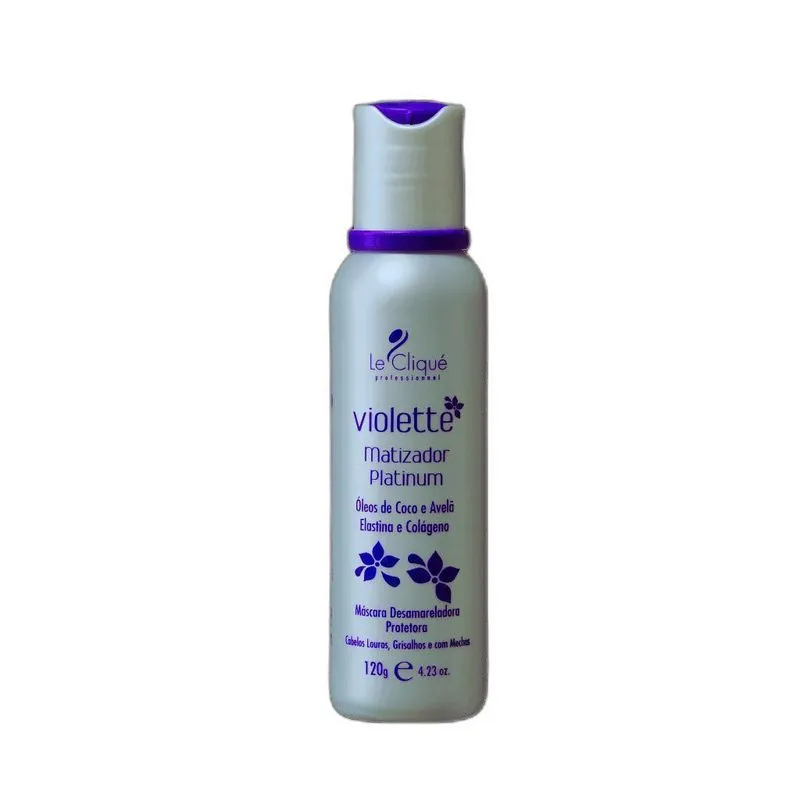 Violette - Máscara Matizadora Platinum 120ml