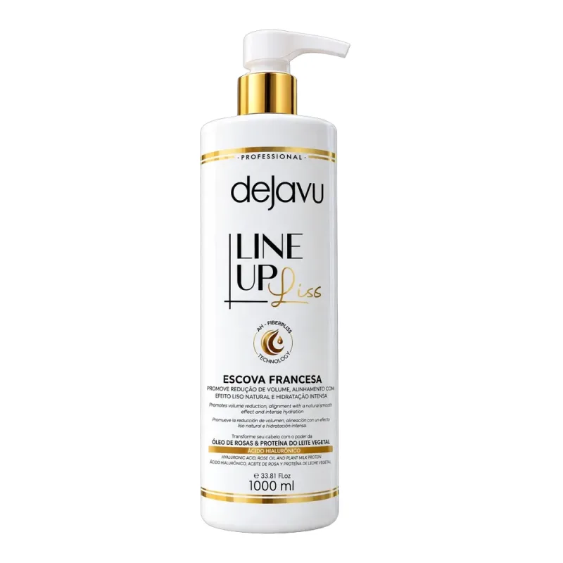 Alisamento Capilar Escova Francesa Line Up Dejavu 1000ml