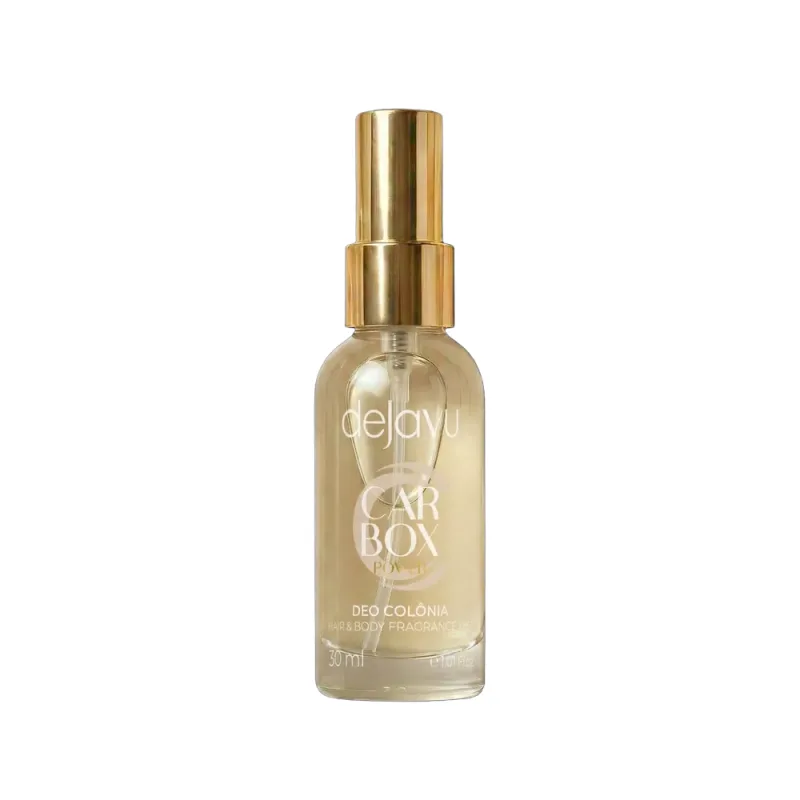 Deo Colônia Hair &amp; Body 30ml DejaVu CarBox Power - Perfume Cabelo e Corpo | Frutal Cremoso