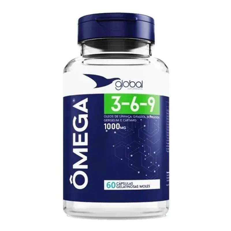 Maxxy Ômega 3-6-9 (120 cápsulas) (1g) - Global Suplementos