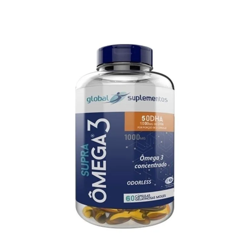 Supra Ômega 50DHA/10EPA 60 cápsulas - Global Suplementos