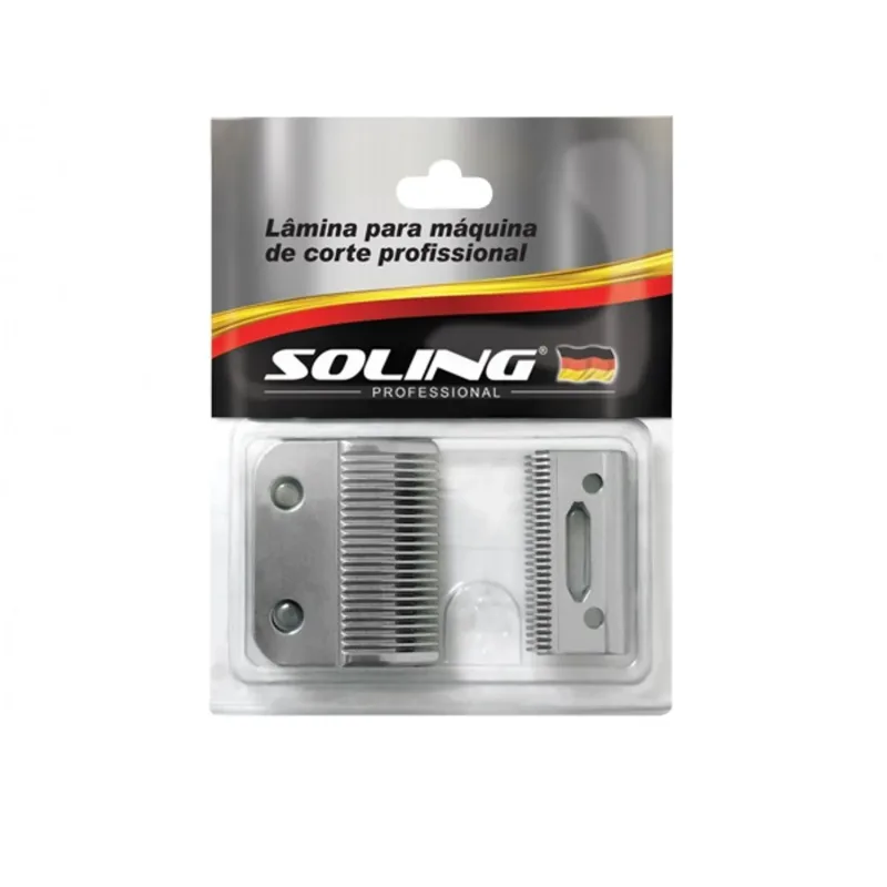 Lamina Soling P/ Maquina de Corte Taper Inox Universal - Idem Distribuindo Beleza
