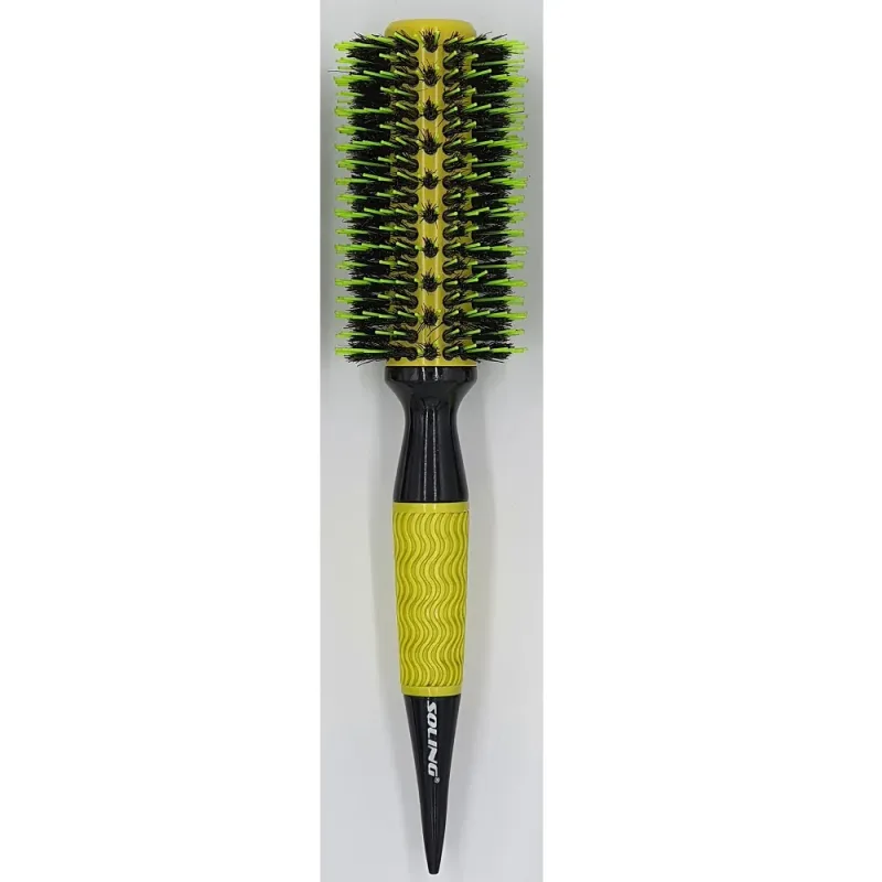 Escova de Cabelo Soling Madeira 27mm - Idem Distribuindo Beleza