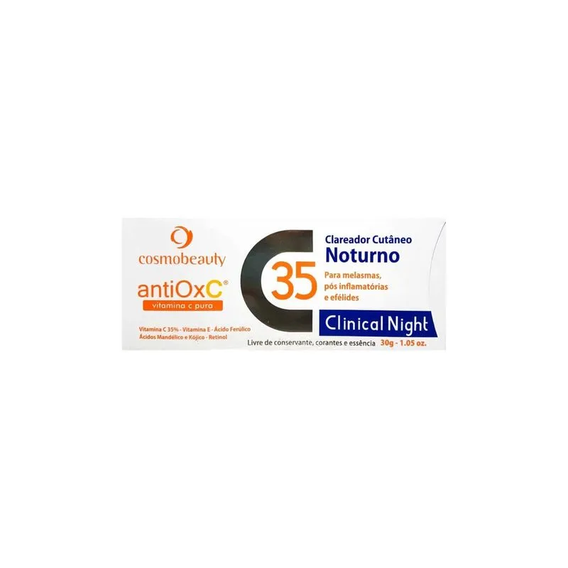 Antiox C 35 Vitamina C Clinical Night 30g Cosmobeauty