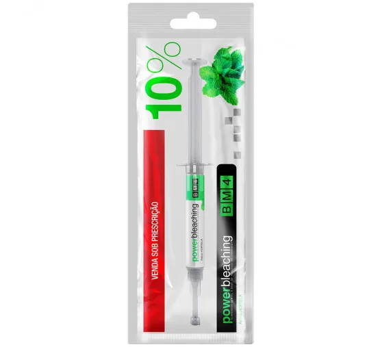 Clareador Power Bleaching 10% BM4 - Hortelã