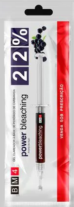 Clareador Dental Power Bleaching 22% com aroma de Açai - BM4
