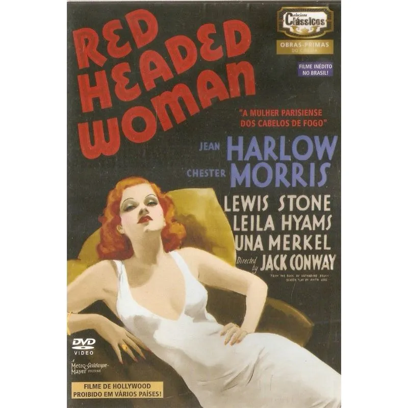 Dvd Red-headed Woman - 1932 A Mulher Parisiense Dos Cabelos