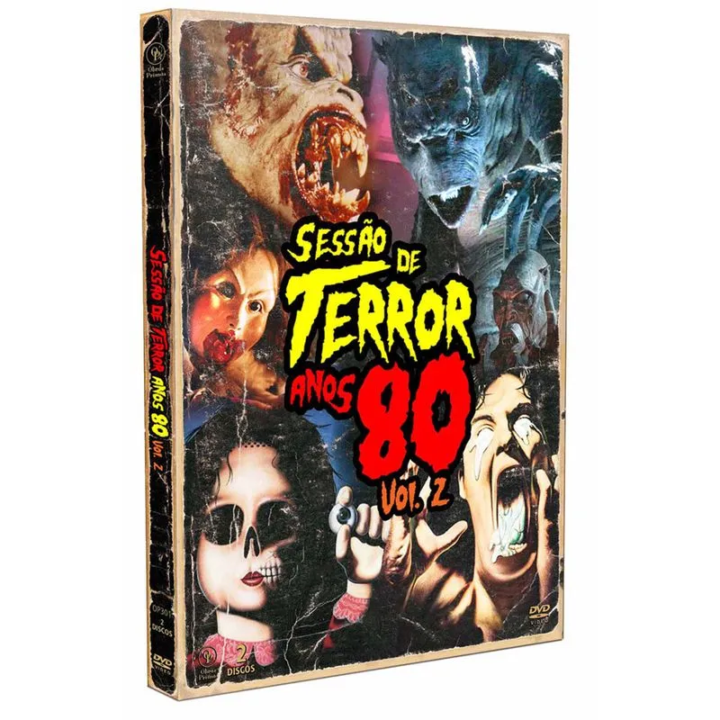 DVD - Sessão de Terror Anos 80 Vol. 2 (3 discos)