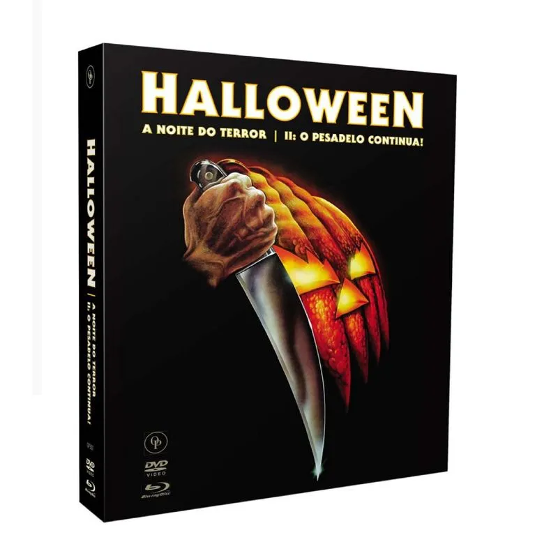 Box Blu-ray Halloween 1 E 2 - John Carpenter (2 Bd + 1 Dvd)