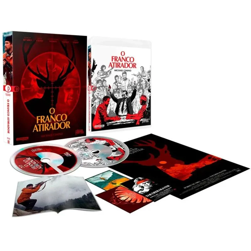 Blu-ray O Franco Atirador - Robert De Niro Bd + Dvd + Pôster
