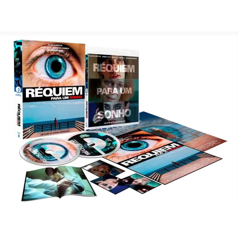 Réquiem Para Um Sonho Blu-ray + Dvd +poster +cards +livreto