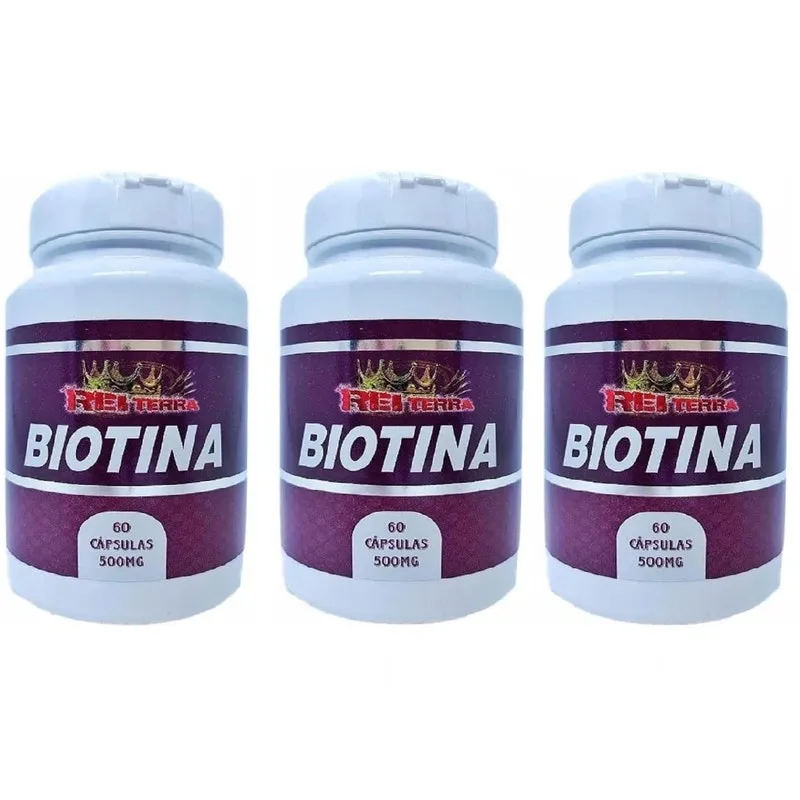 Biotina 180 Cápsulas/ 500 Mg