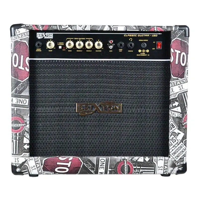 Cubo Guitarra Brixton Classic Guitar 150 100w Rms Jornal Biv