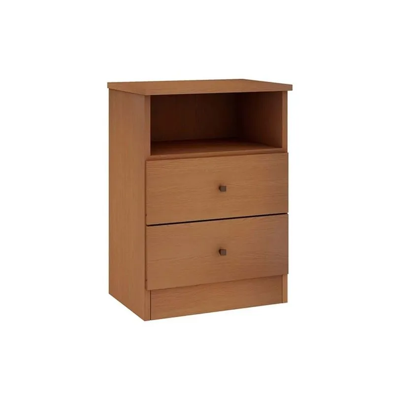 Mesa Cabeceira Infantil Irlanda c/ 2 Gavetas Freijo - Genialflex