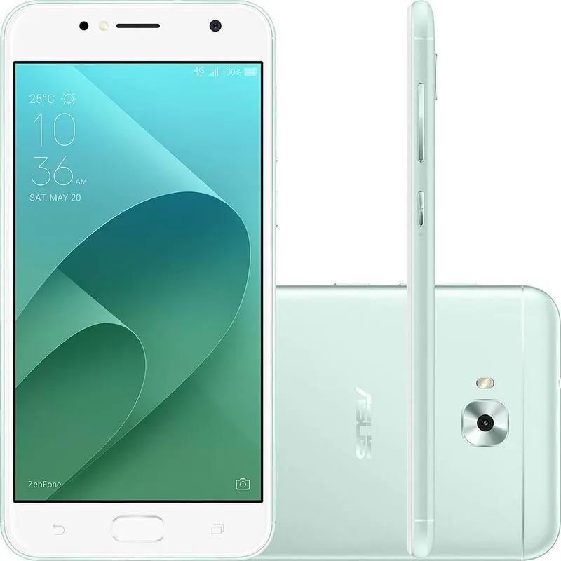 Smartphone Asus ZenFone Selfie Dual Android 7.0 Tela 5.5 16GB 4G Câmera 13MP + Frontal 13MP Verde