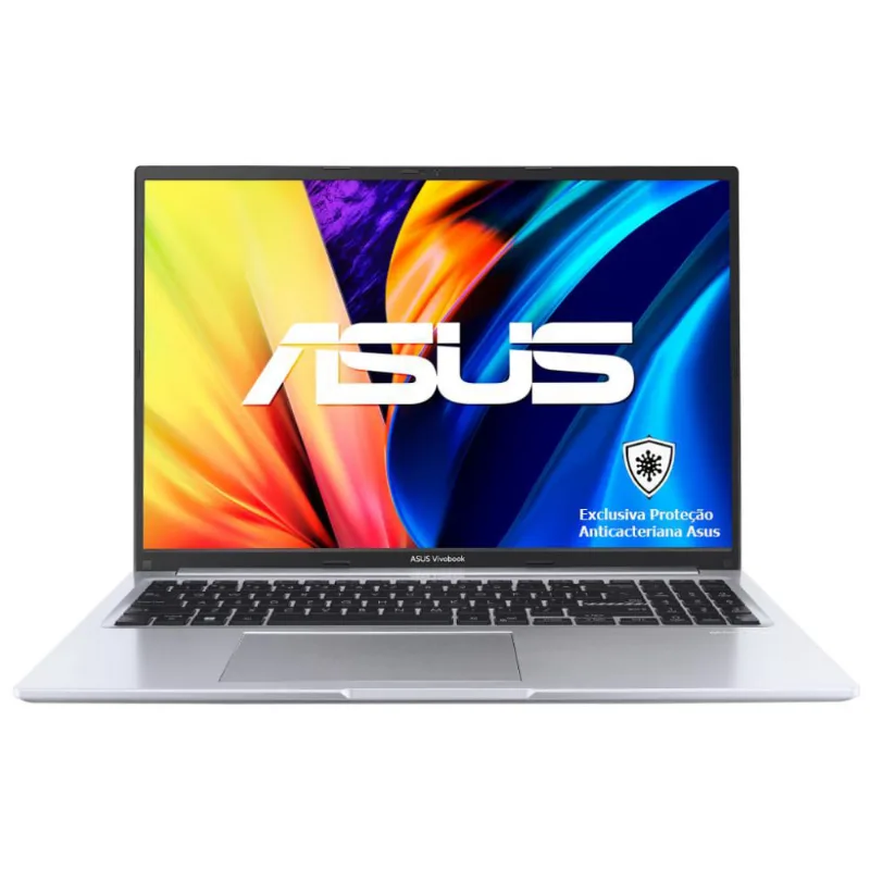 Notebook ASUS Vivobook X1502ZA-EJ1752W Intel Core i3 1220P 3,3GHz 8Gb Ram 512Gb SSD Windows 11 Home 15,6” Led Fhd Intel UHD Graphics Prata Metálico