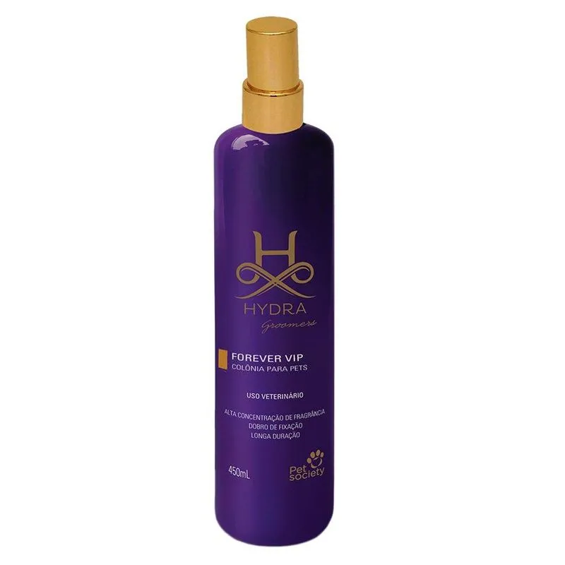 Colônia Pet Society Hydra Groomers Forever Vip - 450 Ml