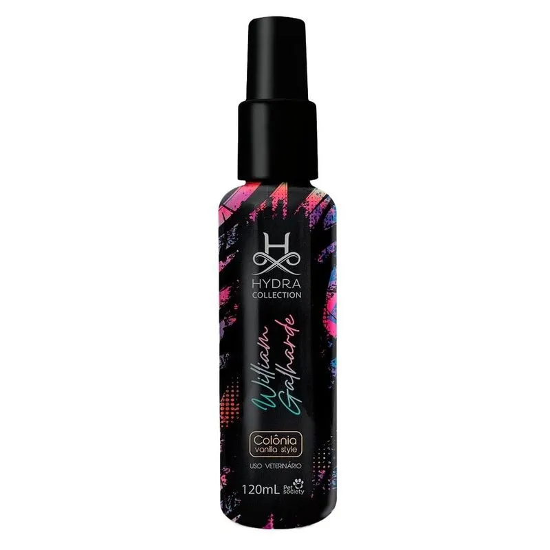 Colônia Pet Society Hydra Collection William Galharde Vanilla Style - 120 Ml