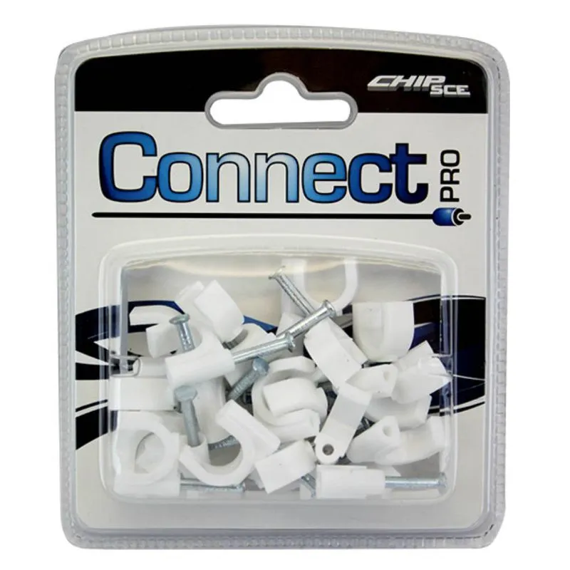 Fixa Fio Connect 10MM Branco 0390070 - CONNECT PRO