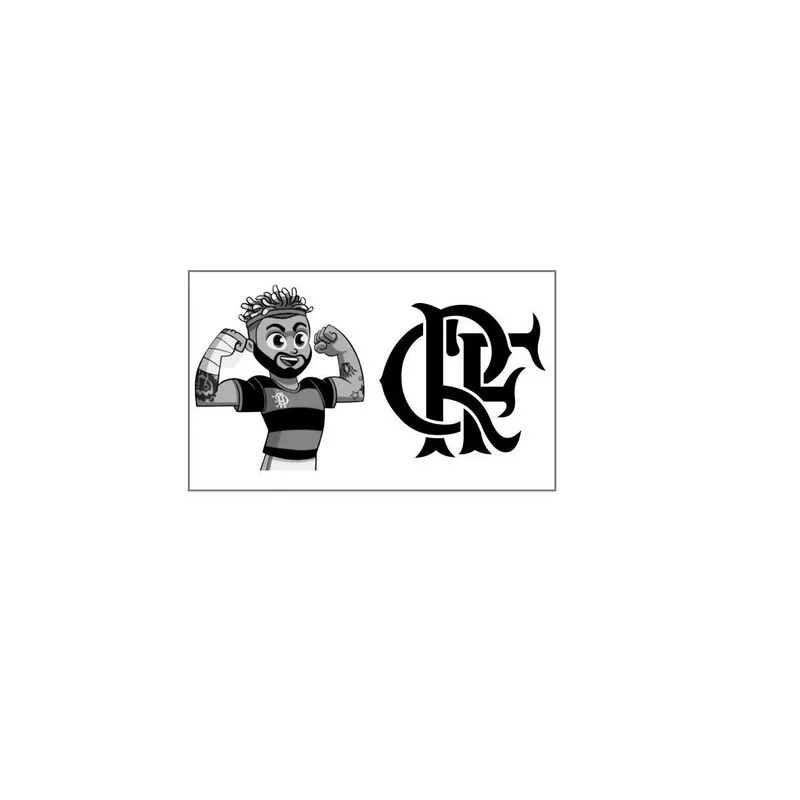 Tatuagem Temporária Mengão E Gab Gol
