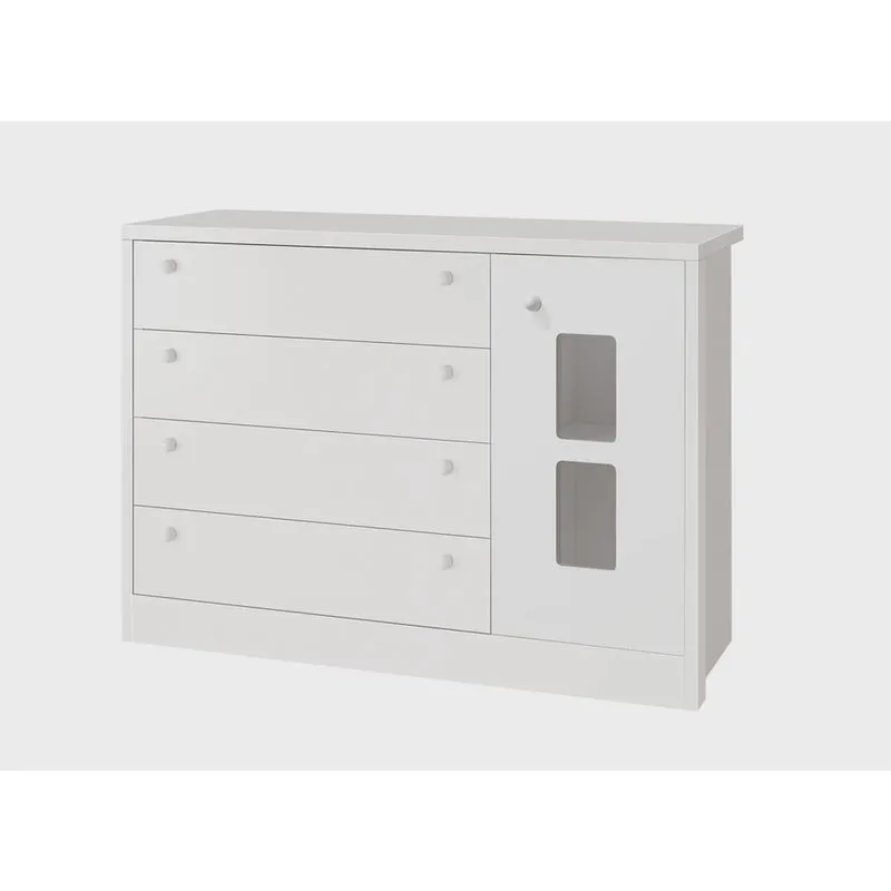 Cômoda Joãozinho Branco Fosco - Reller