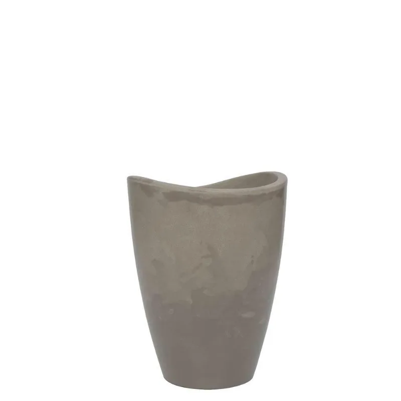 Vaso Copacabana Alto 30 X 40 Cm Cor 05 - Antique Camurça