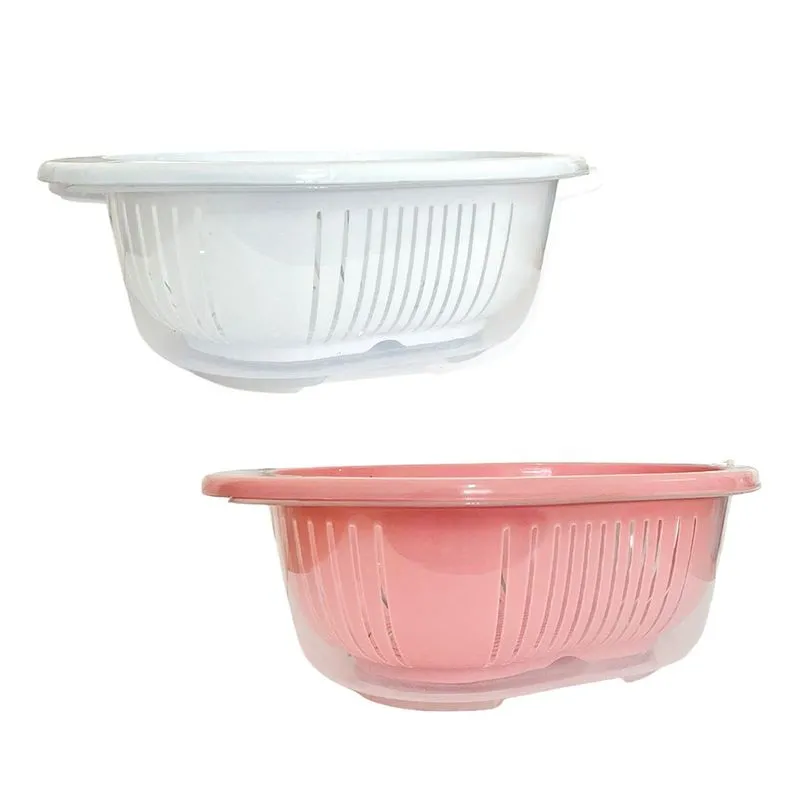 Escorredor de Legumes Salada Cor Sortido Saladeira 4 Litros Cozinha Para Servir
