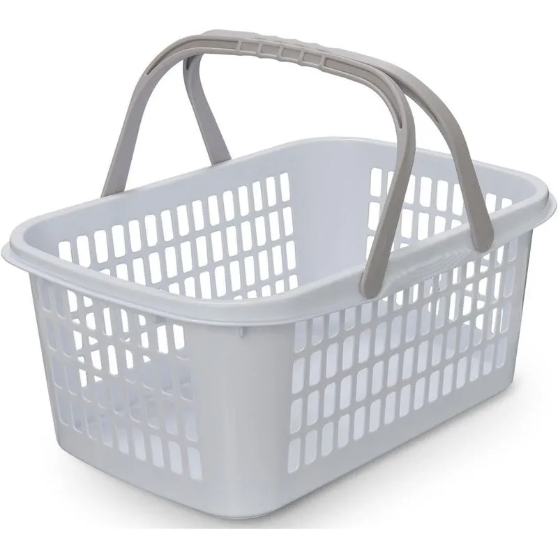 Cesto Organizador Usual com Alças Branco 9L