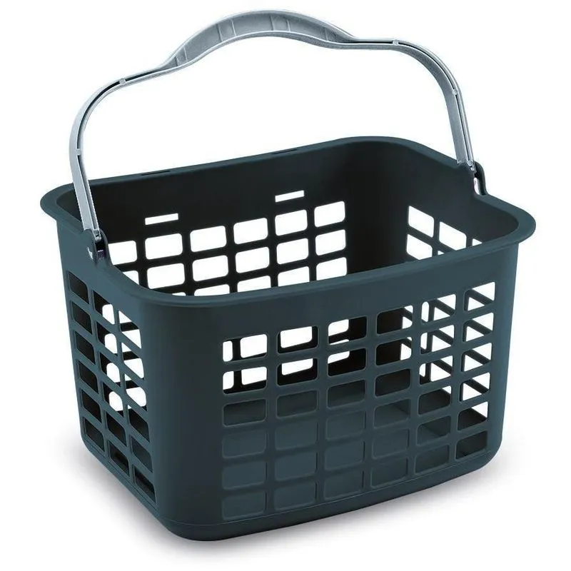 Cesto Organizador Usual com Alças Preto 3,5L