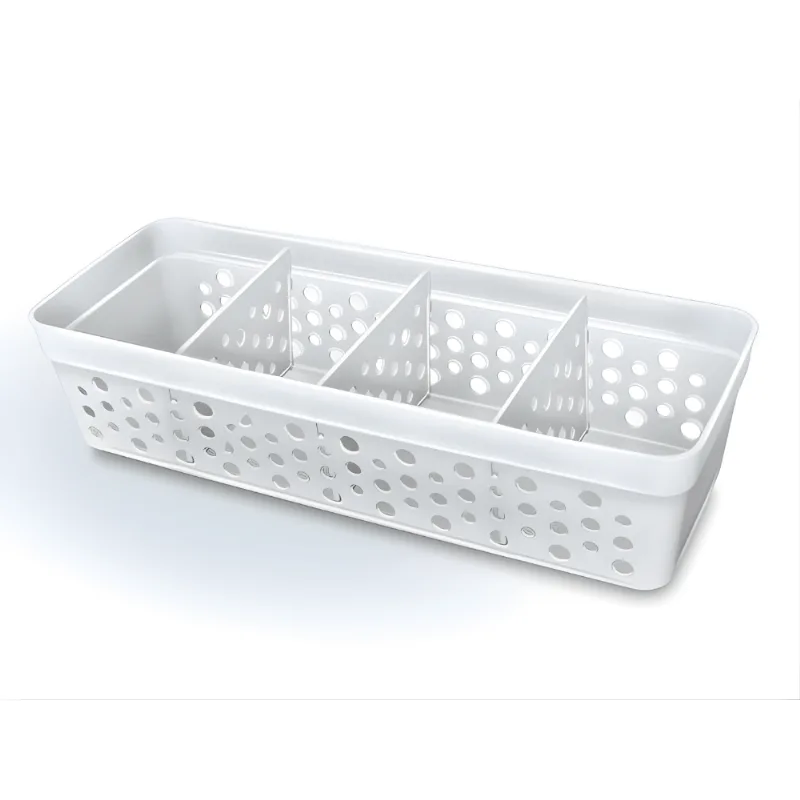 Cesto c/3 Div Transparente - Usual