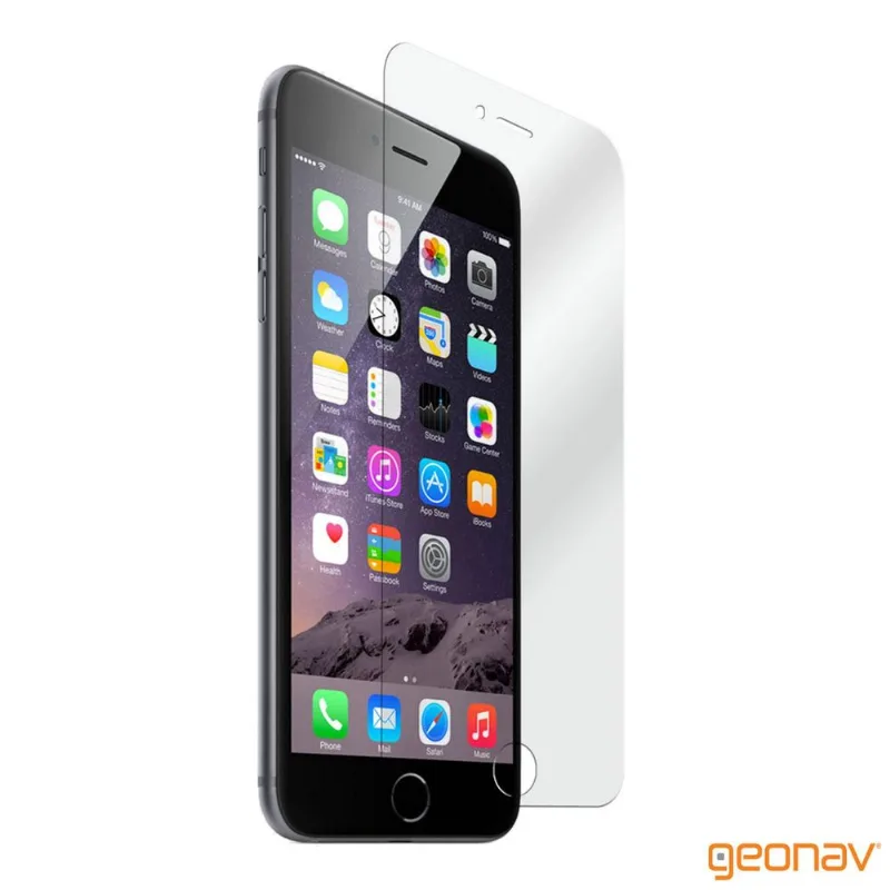 Película para iPhone 6 Plus em Vidro Temperado Transparente ? Geonav - GEOGLIP6P