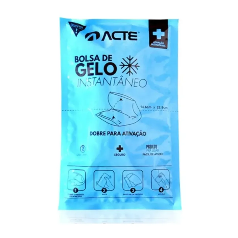 Bolsa de Gelo Instantâneo Azul R1 (UND) - Acte