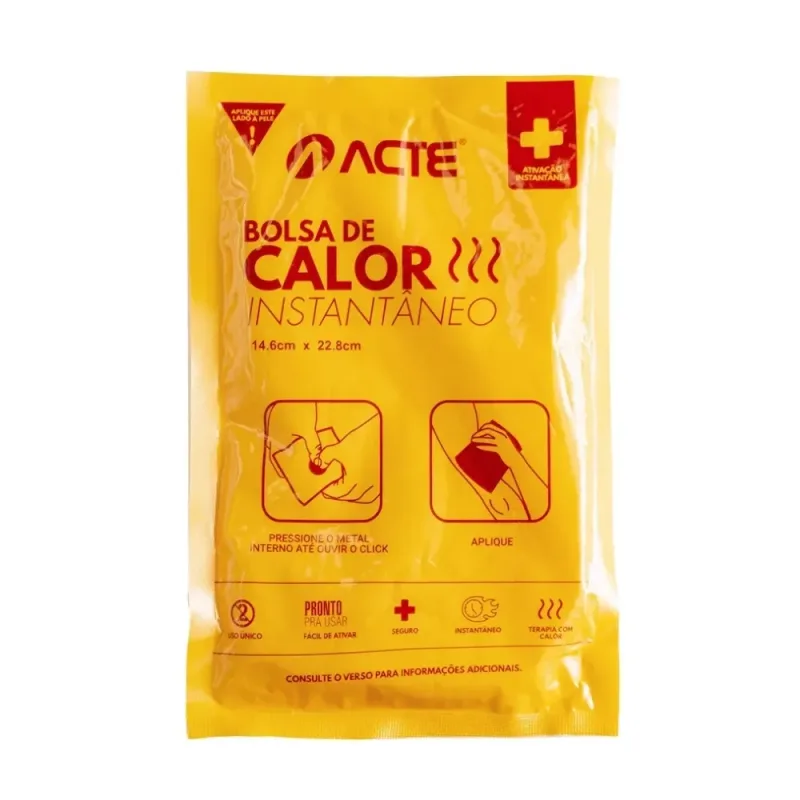 Bolsa de Calor Instantâneo Amarela R2 (UND) - Acte Sports