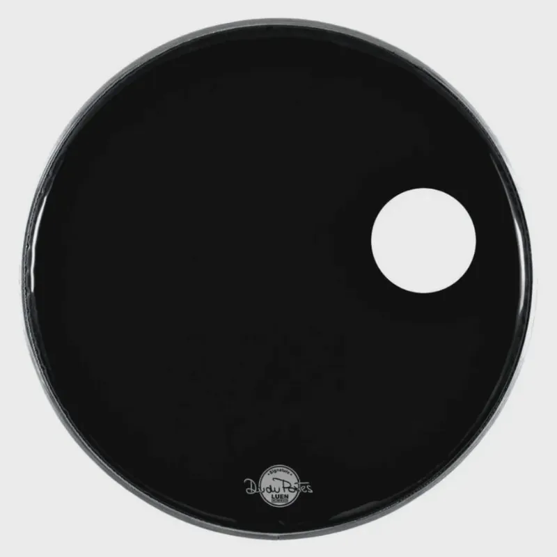 Pele Resposta Luen Preta Bumbo c/ Furo dp Frontal 22 11143f