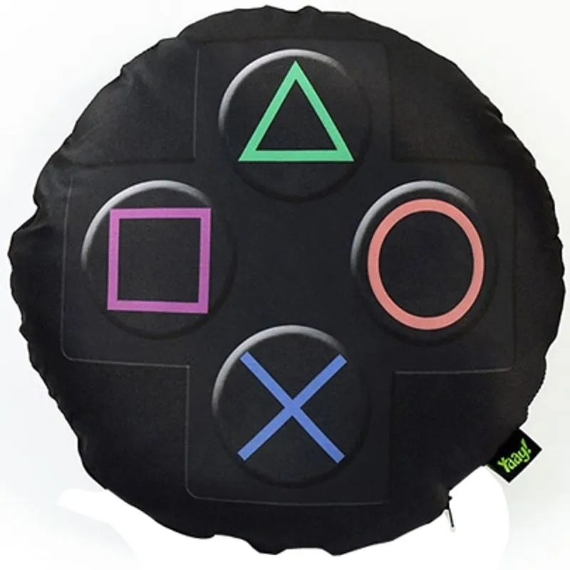 Almofada Geek Gamer Personalizada Joystick PS3.