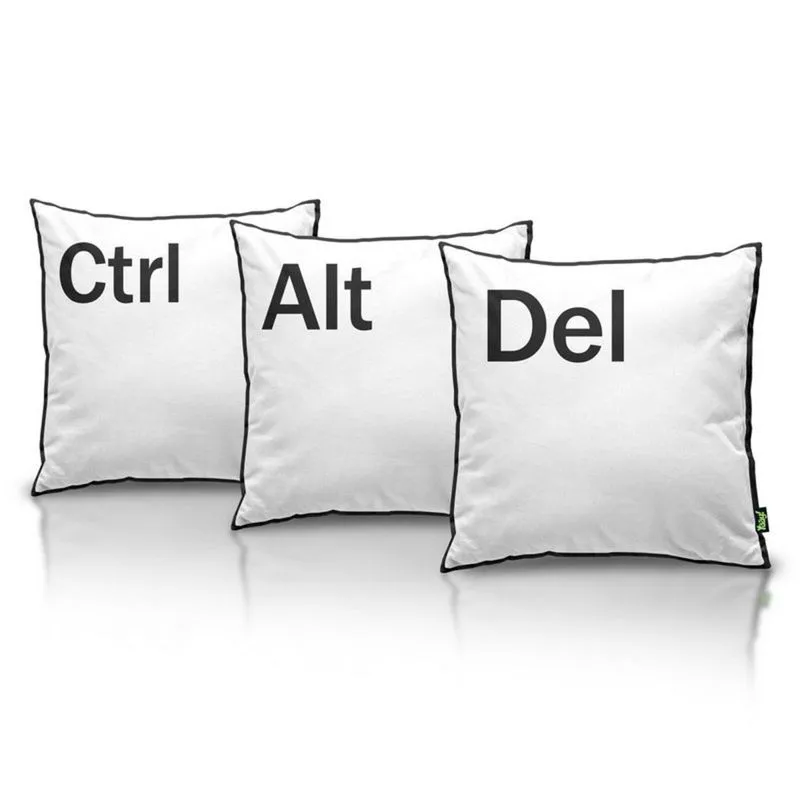 Jogo Almofadas Ctrl + Alt + Del