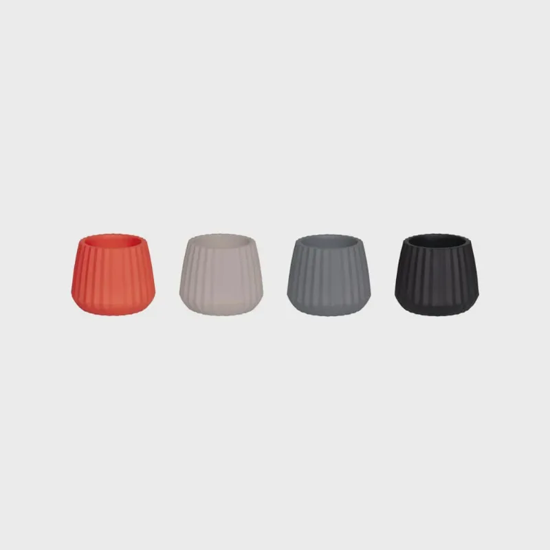 Vaso Cachepot Wave 19 cm Sortido Mor