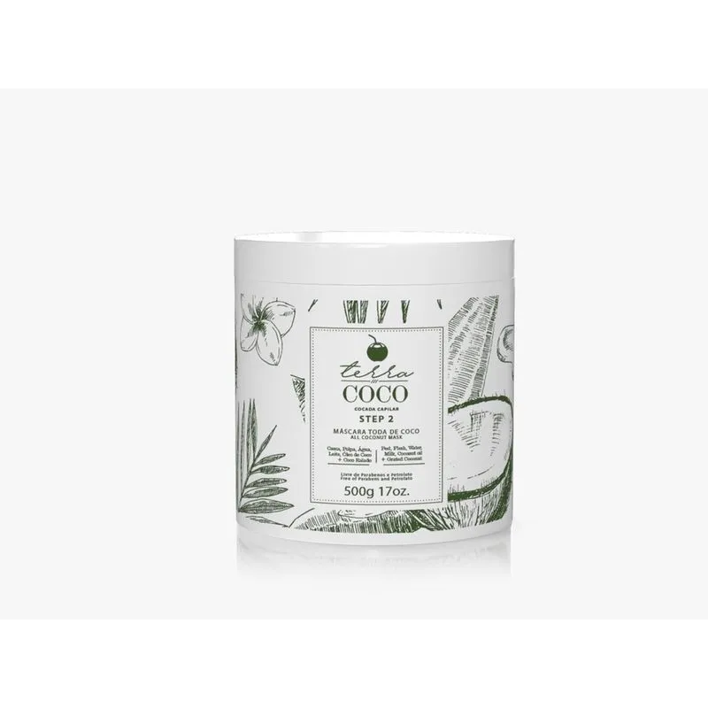 Máscara Toda De Coco 500g - Terra Coco