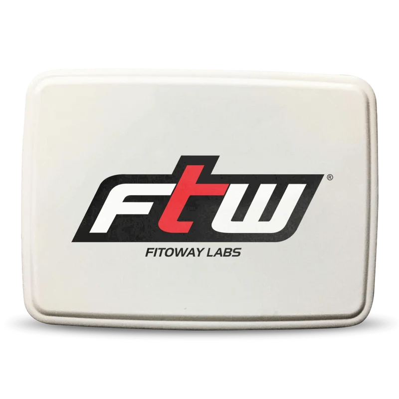 Porta Cápsulas e Comprimidos Branca - FTW Suplementos