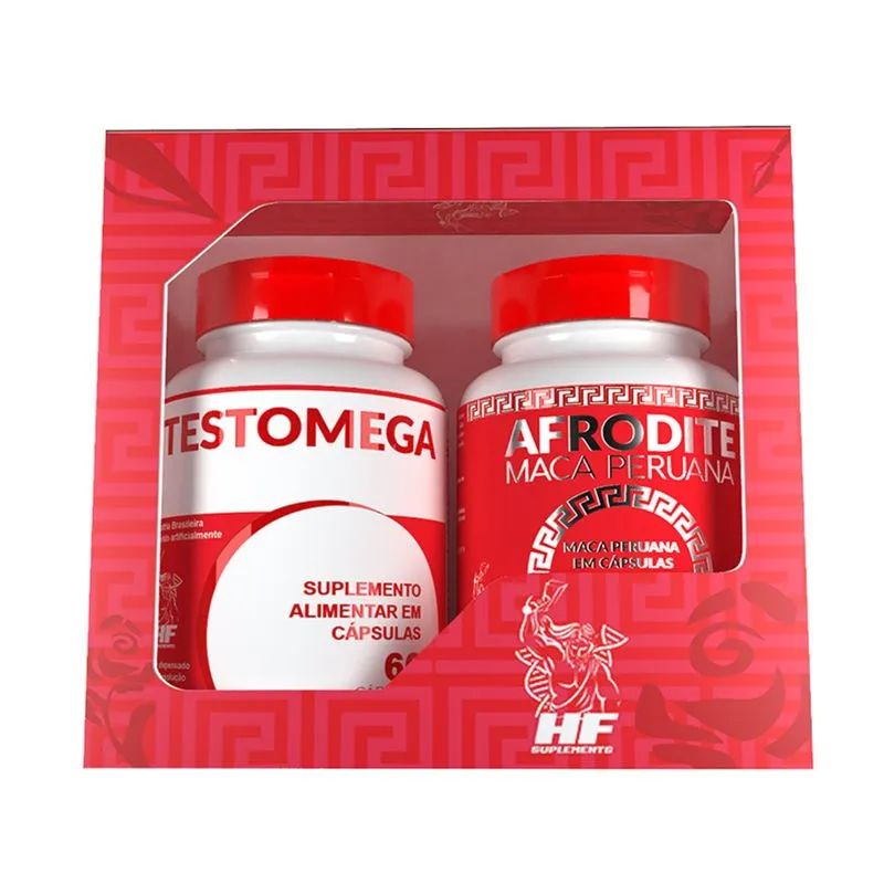 KIT - T EXTREME TESTO COM MACA PERUANA HF SUPLEMENTS