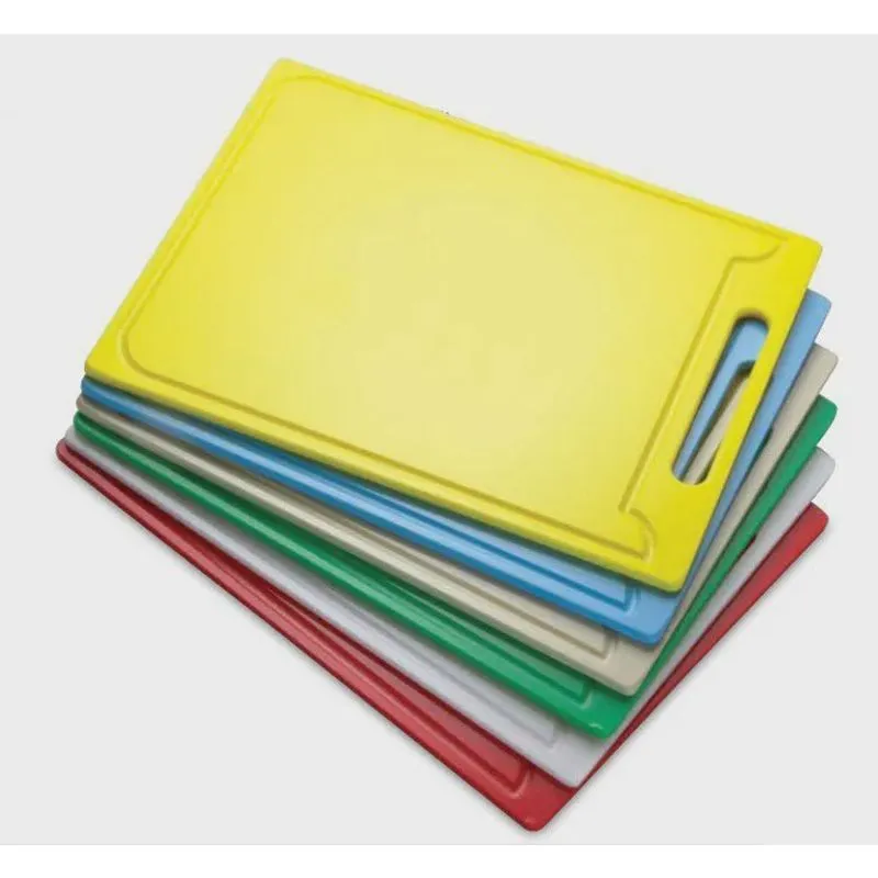 Tábua Plástica Para Corte Com Pegador Canaleta Bege 40x30x01cm solrac