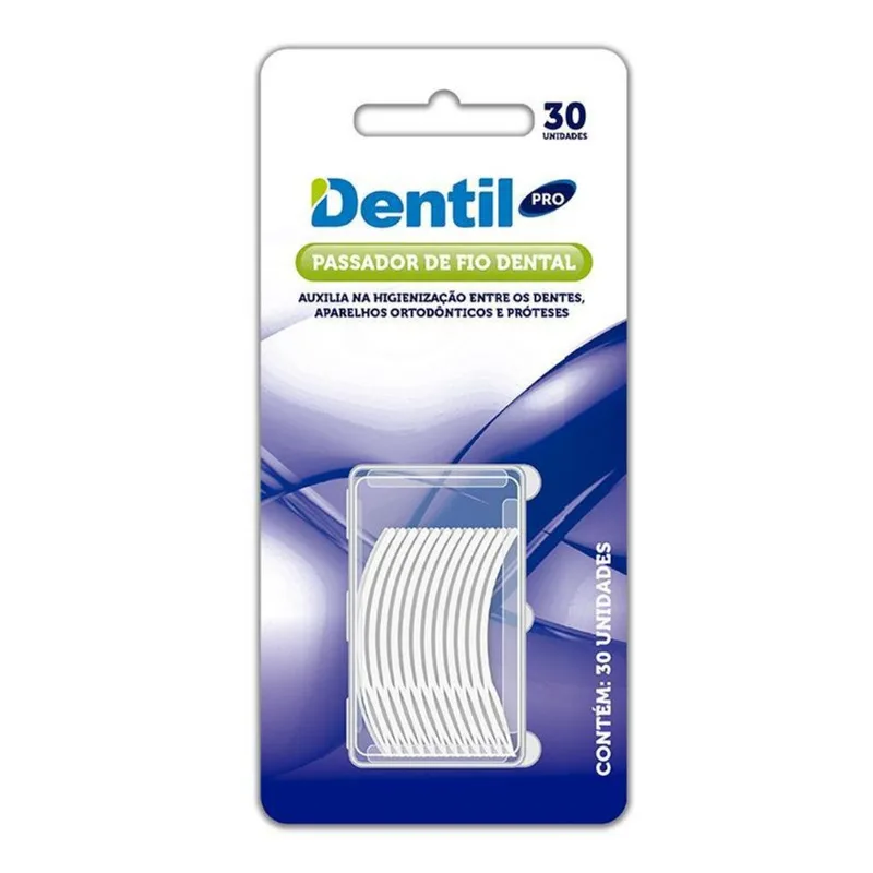 Fio Dental Dentil Pro 30 Unidades - Dentil - Não Controlado