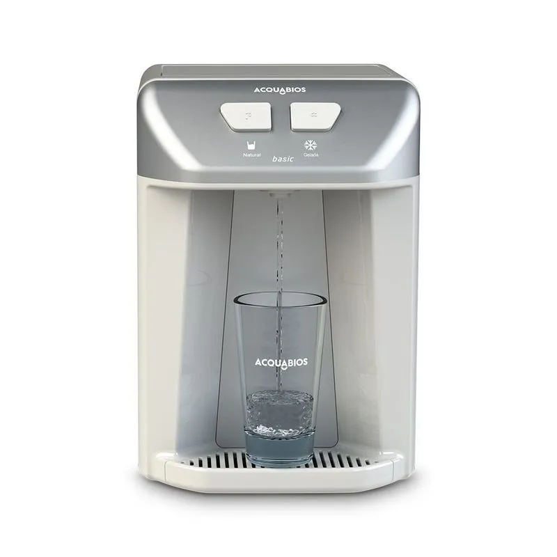 Purificador Eletronico Premium Prata Bivolt Acquabios